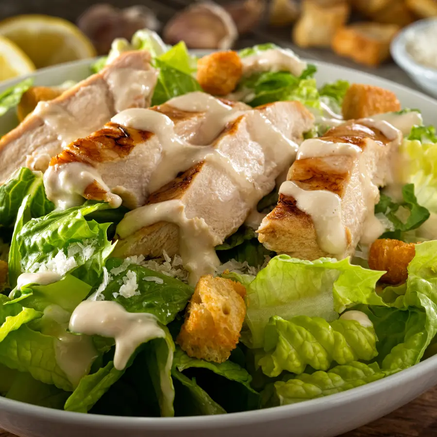 Grilled Chicken Caesar Salad