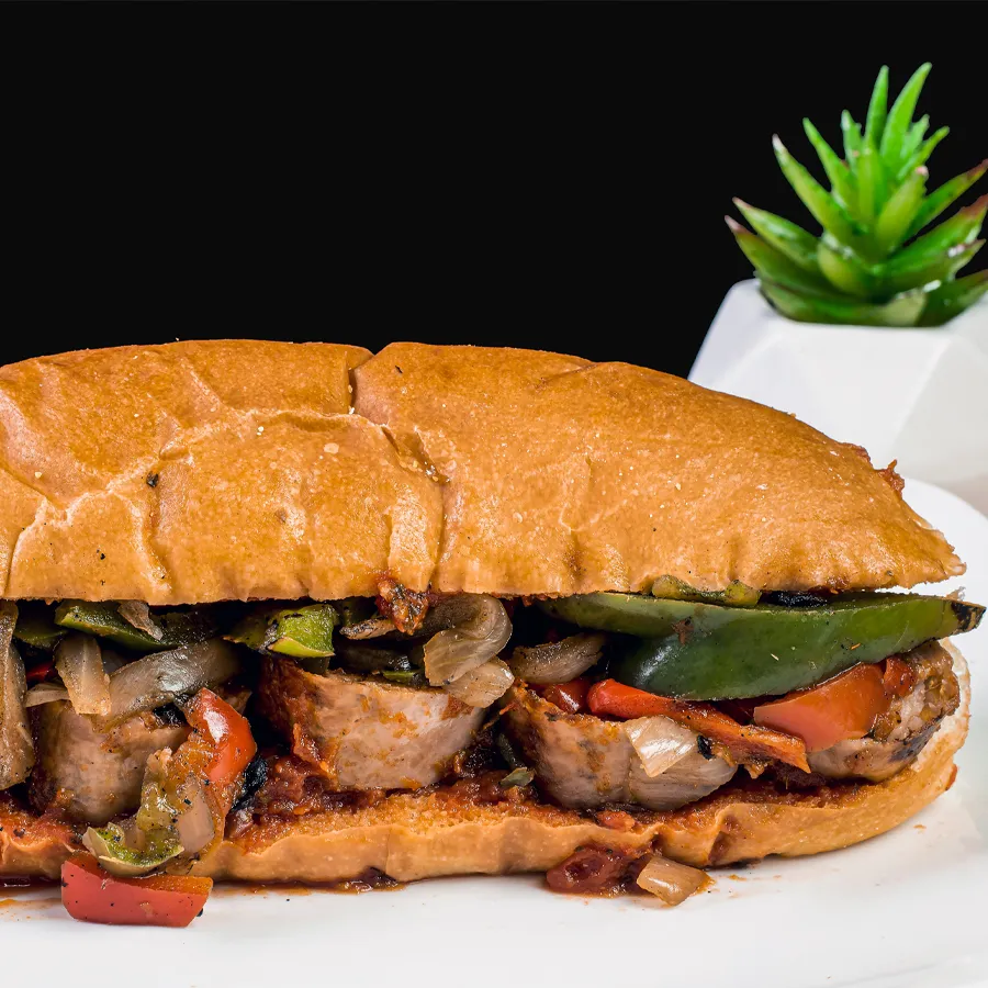 Sausage & Peppers Hero