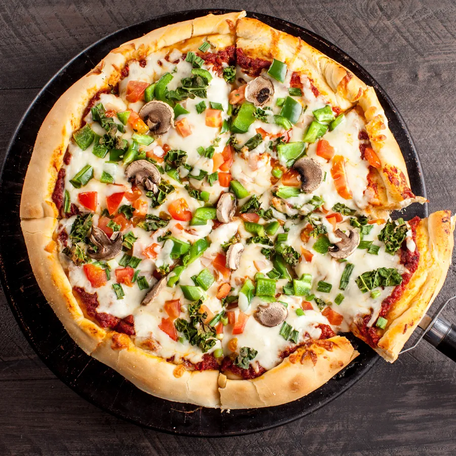 Gourmet Veggie Pizza